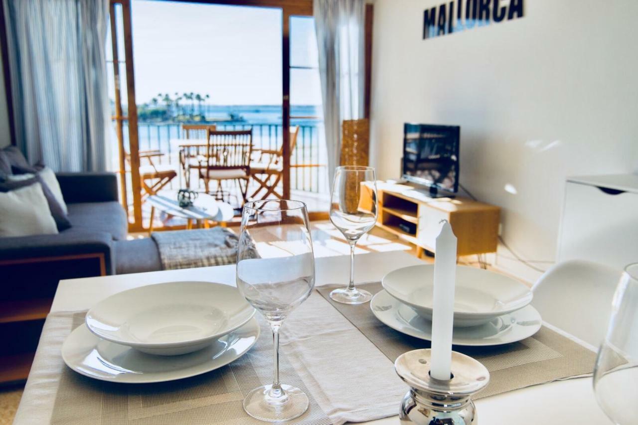 Beachfront Apartment Port de Alcudia  Luaran gambar